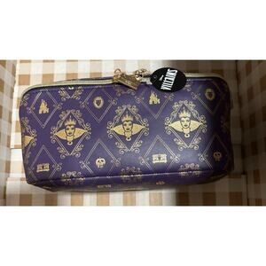 Bath & Body Works Evil Queen Cosmetic Makeup Bag Purple Travel Case NWT